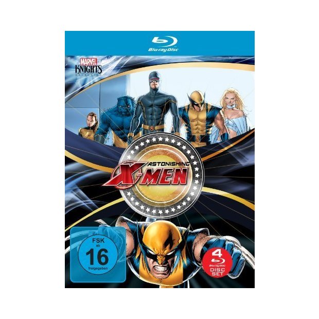 Astonishing X-Men Box (OmU) 4 Filme  [4 Blu-rays] *HIT* Neuwertig