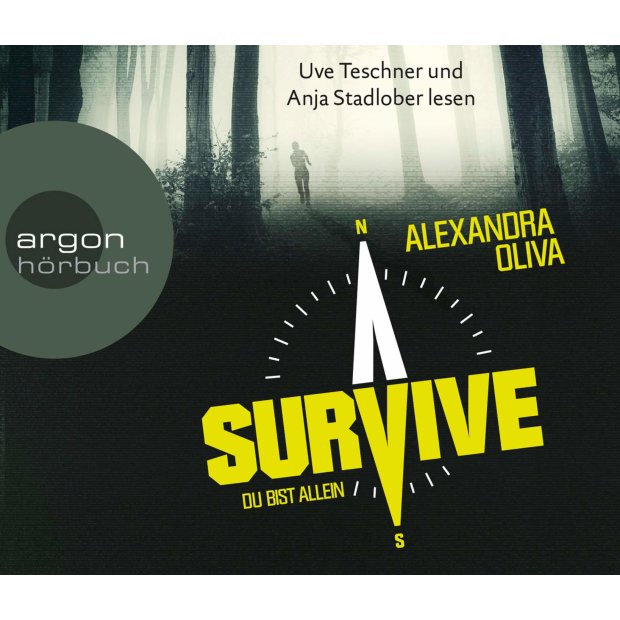 Alexandra Oliva - Survive – Du bist allein  Hörbuch  6 CDs/NEU/OVP