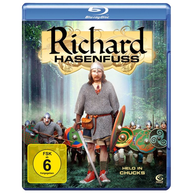 Richard Hasenfuß - Held in Chucks - Nerdkomödie   Blu-ray/NEU/OVP