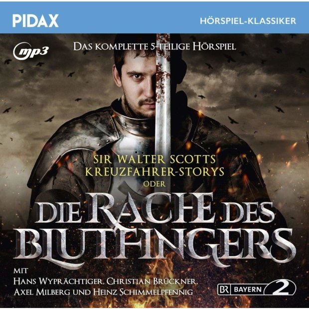 Die Rache des Blutfingers  Pidax Hörspiel - mp3 CD/NEU/OVP