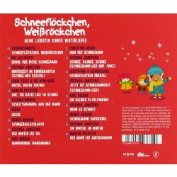 Schneeflöckchen, Weissröckchen Meine liebsten Kinder Winterlieder  CD/NEU/OVP