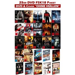 Horrorfilm Paket - 25 DVDs/NEU/OVP  FSK18