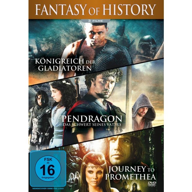 Fantasy of History - 3 tolle Filme  DVD/NEU/OVP