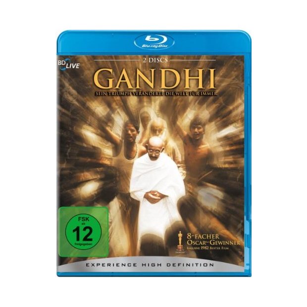 Gandhi - Ben Kingsley  2 Blu-rays/NEU/OVP