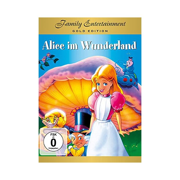 Alice im Wunderland - Japanischer Zeichentrickfilm  DVD/NEU/OVP