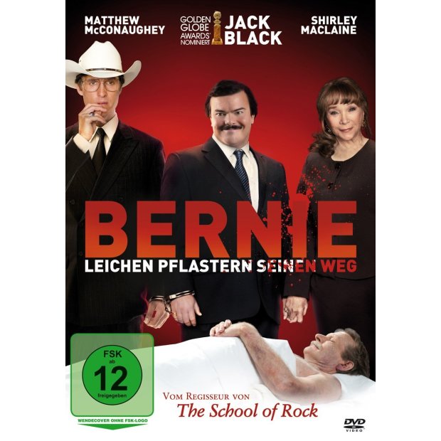 Bernie - Leichen pflastern seinen Weg - Jack Black  DVD/NEU/OVP