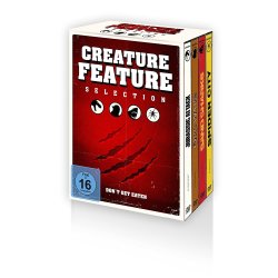 Creature Feature Selection - Dont get eaten - 4 DVDs/NEU/OVP