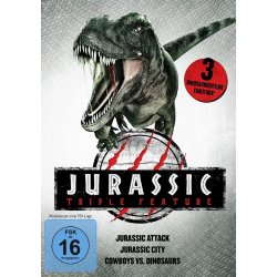 Jurassic Triple Feature - 3 Filme  [3 DVDs]  NEU/OVP