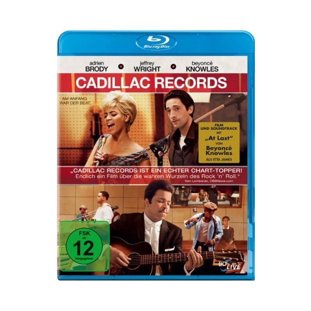 Cadillac Records - Adrien Brody  Beyonce Knowles  Blu-ray/NEU/OVP