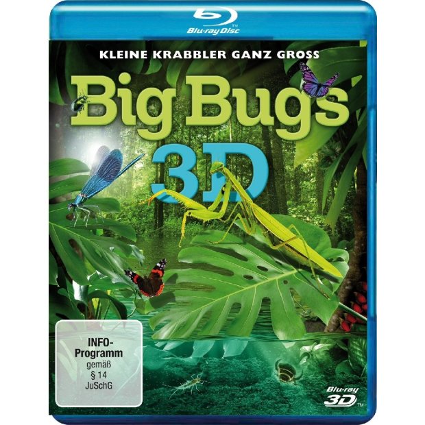 Big Bugs 3D - Kleine Krabbler ganz groß - 3D Blu-ray/NEU/OVP