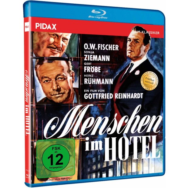 Menschen im Hotel - Heinz Rühmann  O.W. Fischer [Pidax]  Blu-ray/NEU/OVP