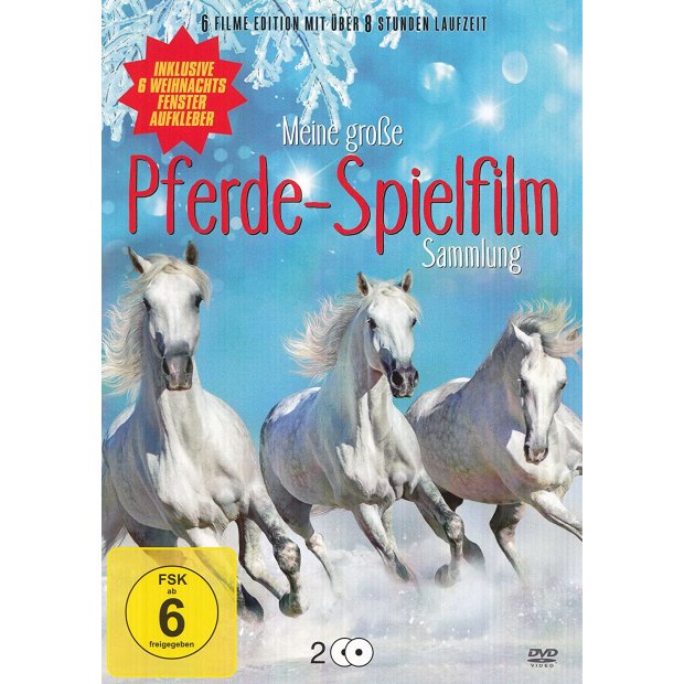 Meine große Pferde Spielfilm Sammlung - 6 Filme  2 DVDs/NEU/OVP