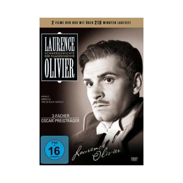 Laurence Olivier - Schwergewichte der Filmgeschichte (2 Filme)  DVD/NEU/OVP