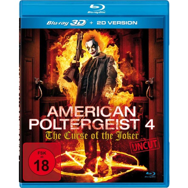 American Poltergeist 4 - The Curse of the Joker -  3D Blu-ray/NEU/OVP FSK18
