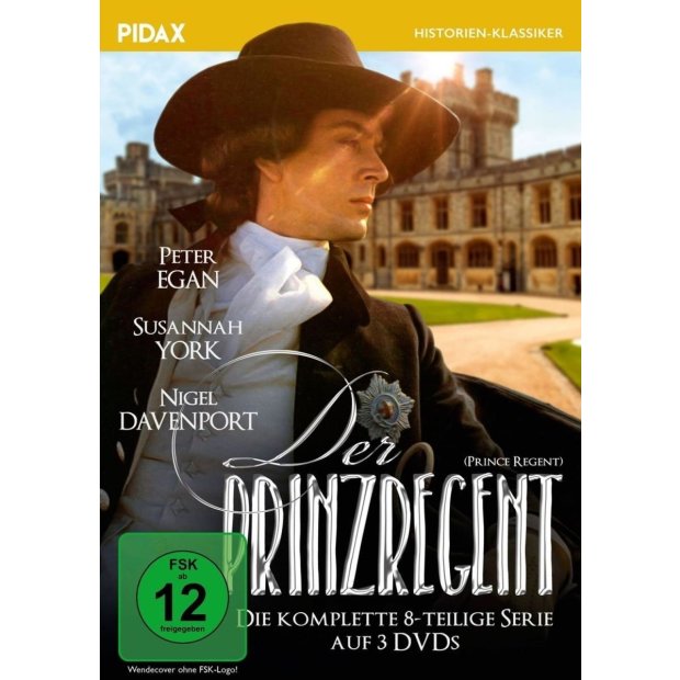 Der Prinzregent - 8-teilige Serie über das Leben George IV. 3 DVDs *HIT* Pidax
