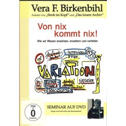 Vera F. Birkenbihl - Von nix kommt nix!  DVD/NEU/OVP