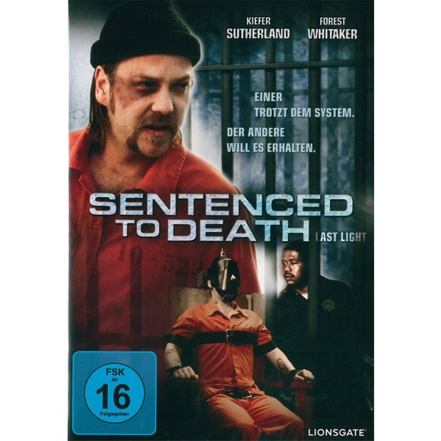 Sentenced To Death - Kiefer Sutherland  Forest Whitaker  DVD/NEU/OVP
