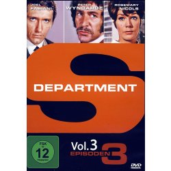 Department S Vol. 3 (3 Episoden) Peter Wyngarde  DVD/NEU/OVP