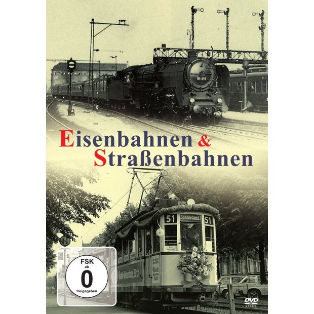 Eisenbahnen & Straßenbahnen - DVD/NEU/OVP