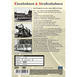 Eisenbahnen & Straßenbahnen - DVD/NEU/OVP
