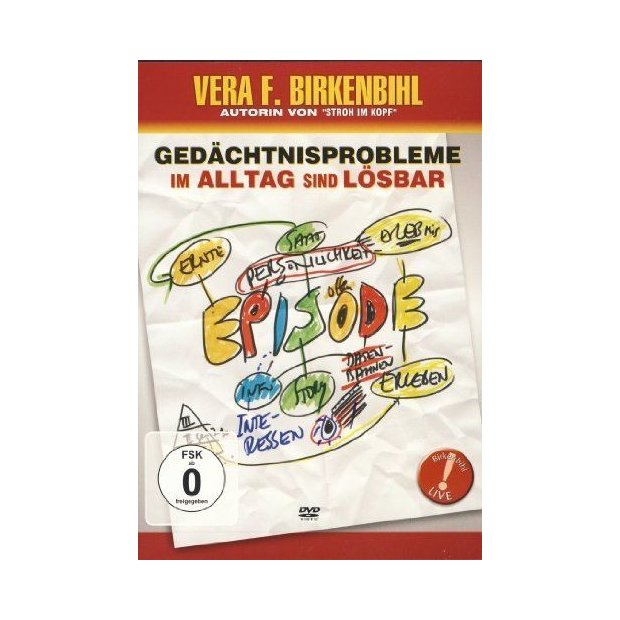 Vera F. Birkenbihl - Gedächtnisprobleme im Alltag sind lösbar  DVD/NEU/OVP