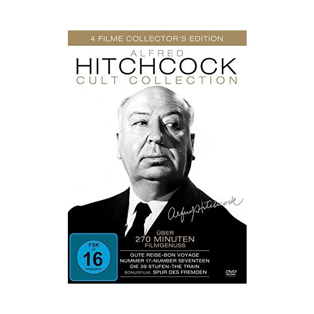 Alfred Hitchcock - Cult Collection - 4 Filme  DVD/NEU/OVP