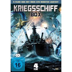 Kriegsschiff-Box - 4 Filme - 2 DVDs//NEU/OVP EAN2