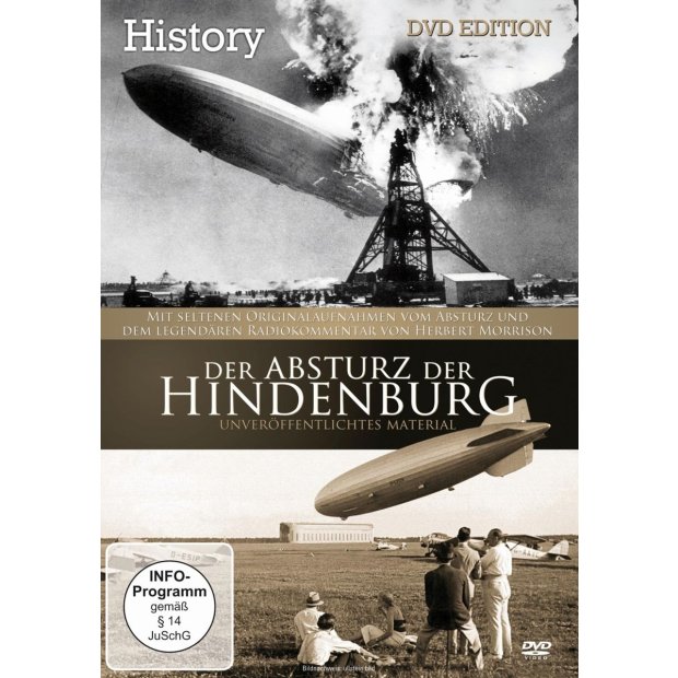 History - Der Absturz der Hindenburg  DVD/NEU/OVP