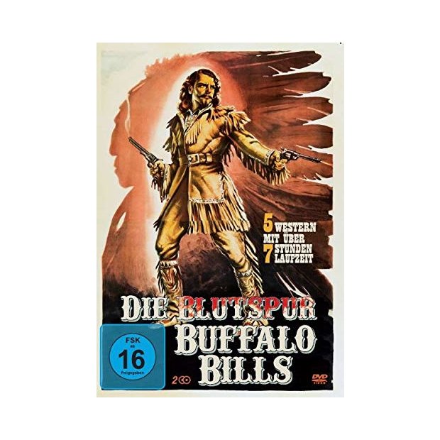 Die Blutspur Buffalo Bill - 5 Westernklassiker   2 DVDs/NEU/OVP