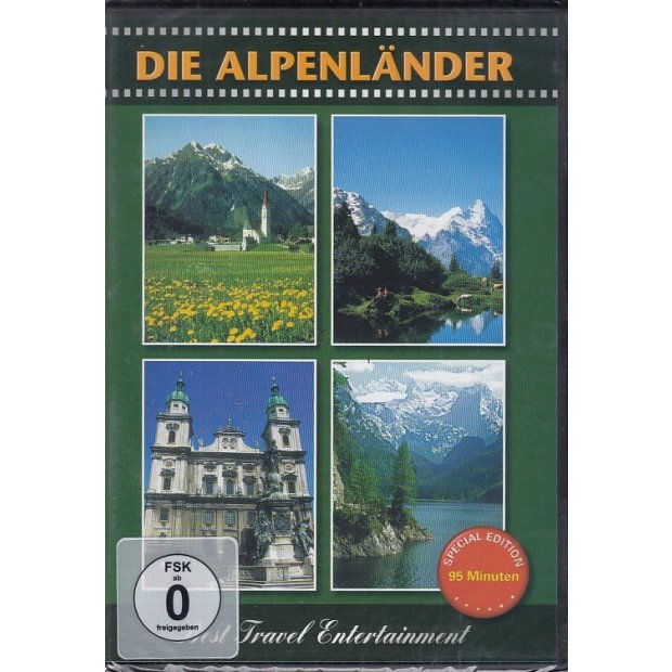Reiseführer - Die Alpenländer  DVD/NEU/OVP
