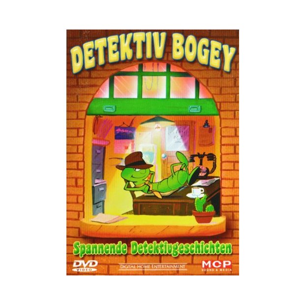Detektiv Bogey - Spannende Detektivgeschichten - Zeichentrick   DVD/NEU/OVP