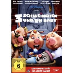 3 Schweinchen und ein Baby - Trickfilm DVD/NEU/OVP