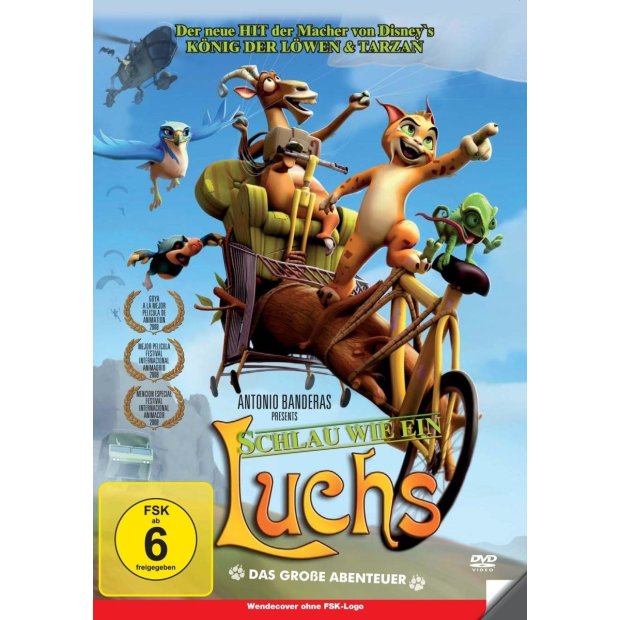 Schlau wie ein Luchs - Trickfilm  DVD/NEU/OVP