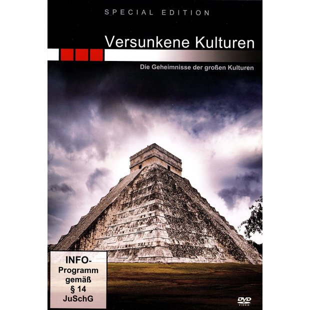 VERSUNKENE KULTUREN - Die Geheimnisse der großen Kulturen  DVD/NEU/OVP