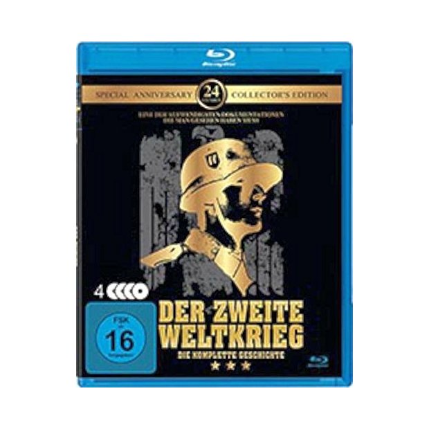 Der Zweite Weltkrieg - Die komplette Geschichte - 4 Blu-rays/NEU/OVP EAN2