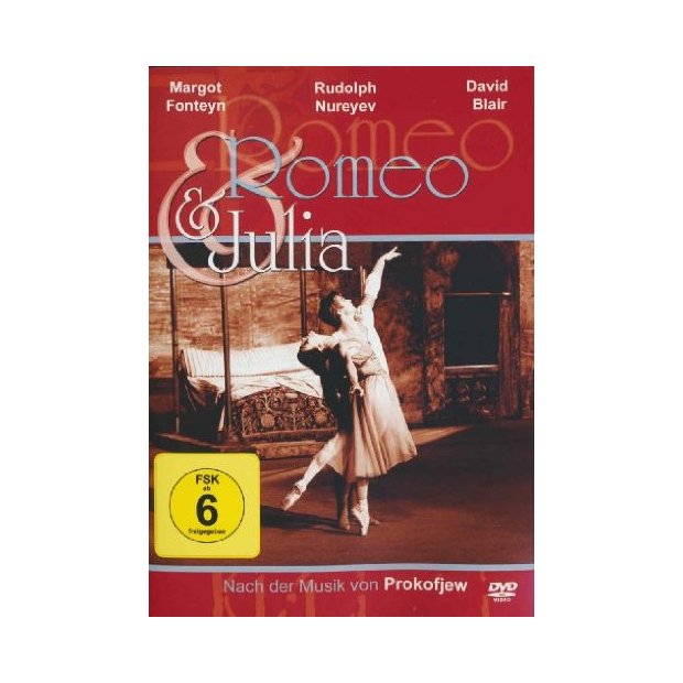 Romeo & Julia - Ballettaufführung von Shakespeare  DVD/NEU/OVP