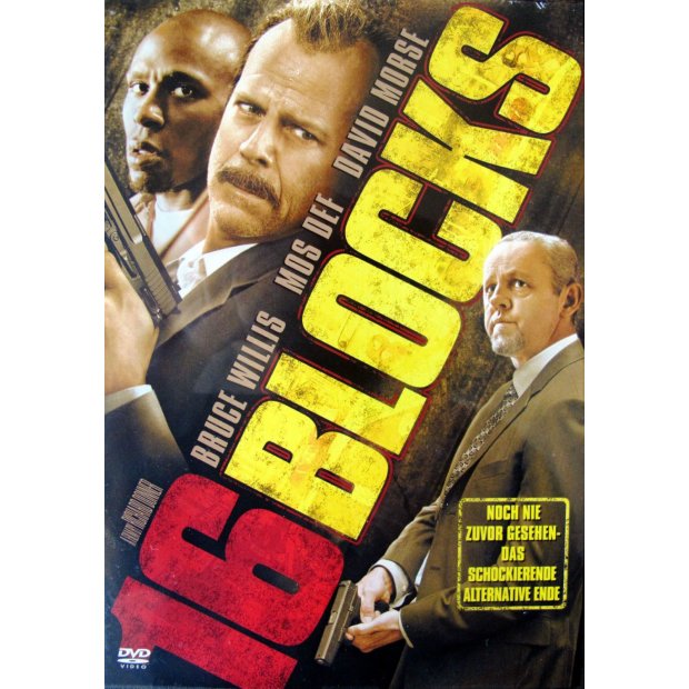 16 Blocks - Bruce Willis  DVD *HIT* Neuwertig