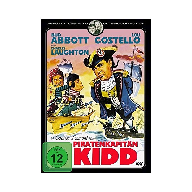 Abbott & Costello - Piratenkapitän Kidd  DVD/NEU/OVP