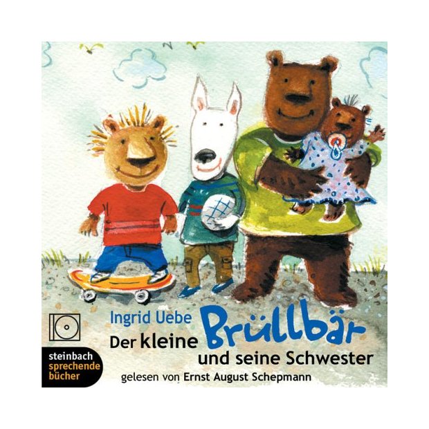 Ingrid Uebe - Der kleine Brüllbär und seine Schwester - Hörbuch CD/NEU/OVP