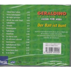 Geraldino - Der Ball ist bunt - Musik für Kids  CD/NEU/OVP