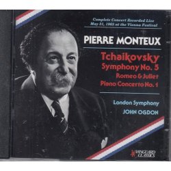PIERRE MONTEUX/LONDON SYMPHONY-Tchaikovsky Symphony No.5...