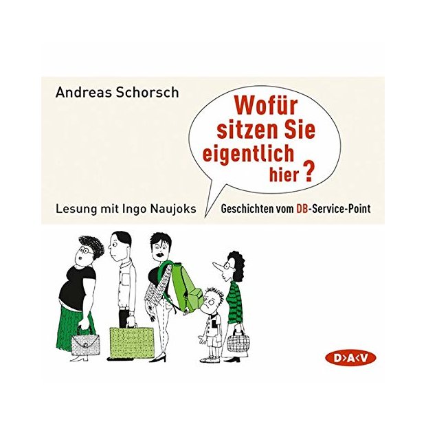 Andreas Schorsch - Wofür sitzen Sie eigentlich hier?  Hörbuch  CD/NEU/OVP