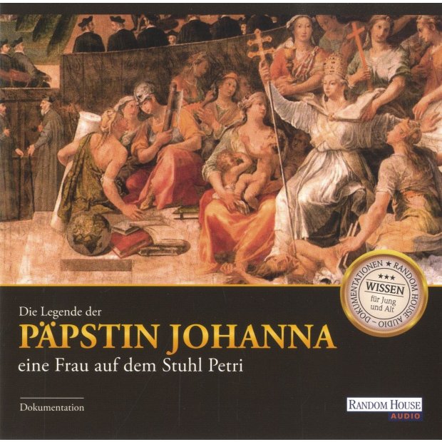 Die Legende der Päpstin Johanna Eine Frau auf dem Stuhl Petri Hörbuch CD/NEU/OVP