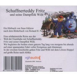 Schaffnerteddy Fritz und seine Dampflok Willi - Hörbuch  CD/NEU/OVP