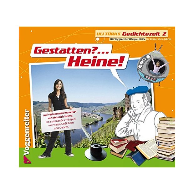 Gedichtezeit 2 - Gestatten?...Heine! - Wissen Hörspiel  CD/NEU/OVP