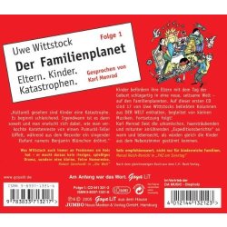 Uwe Wittstock - Der Familienplanet Folge 1  Hörbuch  CD/NEU/OVP
