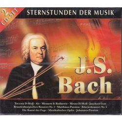 Sternstunden der Musik: Johann Sebastian Bach   2 CDs/NEU/OVP