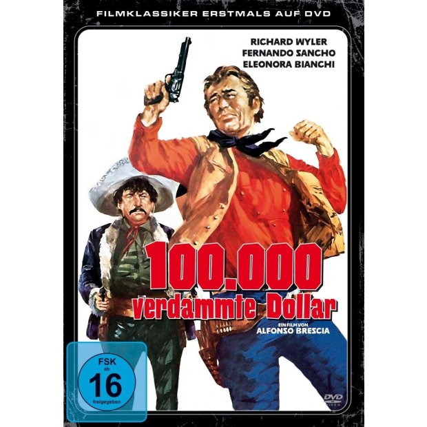 100.000 verdammte Dollar - Richard Wyler - Westernklassiker  DVD/NEU/OVP