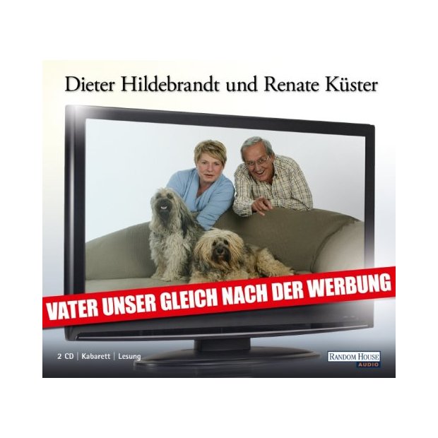 Dieter und Renate Hildebrandt - Vater unser gleich nach der Werbung Hörbuch 2 CDs/NEU/OVP