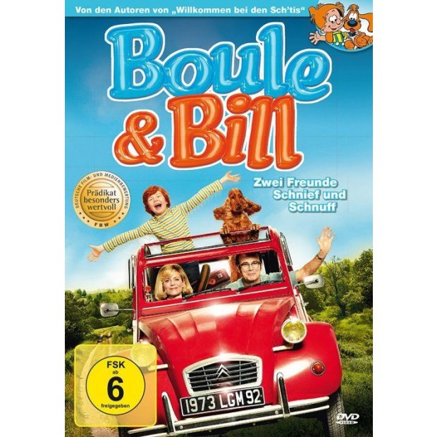 Boule &amp; Bill - Zwei Freunde Schnief und Schnuff  DVD/NEU/OVP